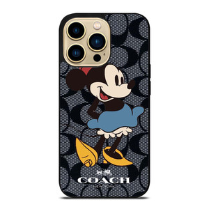 COACH MINNIE MOUSE  iPhone 14 Pro Max Case Cover