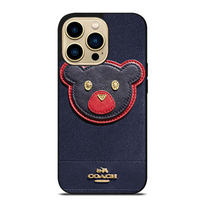 COACH NEW YORK BEAR iPhone 14 Pro Max Case Cover