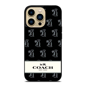 COACH NEW YORK BUNNY iPhone 14 Pro Max Case Cover
