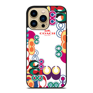 COACH NEW YORK COLOR iPhone 14 Pro Max Case Cover