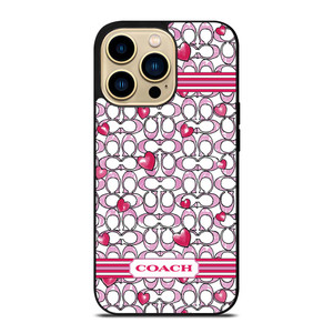 COACH NEW YORK LOVE iPhone 14 Pro Max Case Cover
