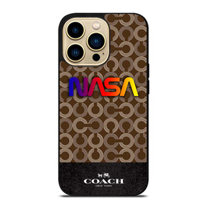 COACH NEW YORK NASA iPhone 14 Pro Max Case Cover