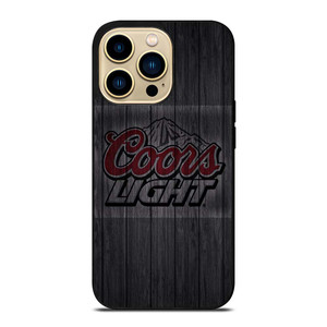 COORS LIGHT WOODEN LOGO iPhone 14 Pro Max Case Cover COORS LIGHT WOODEN LOGO iPhone 14 Pro Max Case Cover