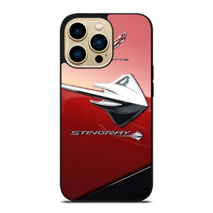 CORVETTE STINGRAY C7 EMBLEM iPhone 14 Pro Max Case Cover