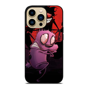 COURAGE THE COWARDLY DOG CARTOON iPhone 14 Pro Max Case Cover