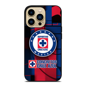CRUZ AZUL SOCCER LOGO iPhone 14 Pro Max Case Cover