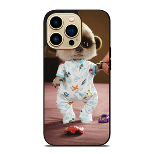 CUTE MEERKAT BABY OLEG iPhone 14 Pro Max Case Cover