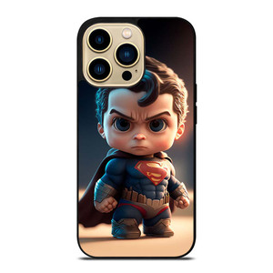 CUTE SUPERMAN DC HEROES iPhone 14 Pro Max Case Cover
