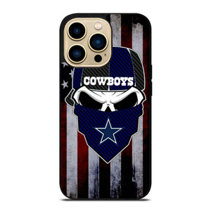 DALLAS COWBOYS SKULL LOGO iPhone 14 Pro Max Case Cover