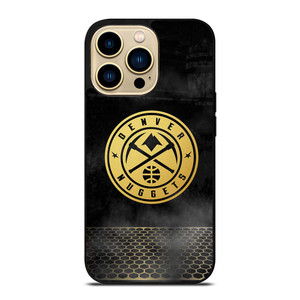 DENVER NUGGETS GOLD METAL iPhone 14 Pro Max Case Cover DENVER NUGGETS GOLD METAL iPhone 14 Pro Max Case Cover