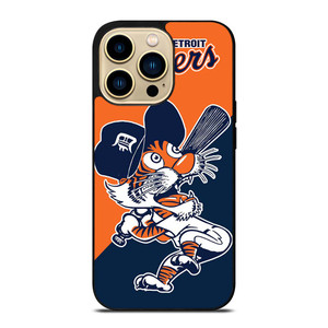 DETROIT TIGERS MASCOT MLB LOGO iPhone 14 Pro Max Case Cover