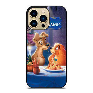 DISNEY LADY AND THE TRAMP CARTOON iPhone 14 Pro Max Case Cover