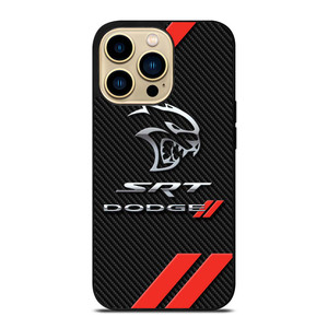 DODGE SRT CARBON LOGO iPhone 14 Pro Max Case Cover