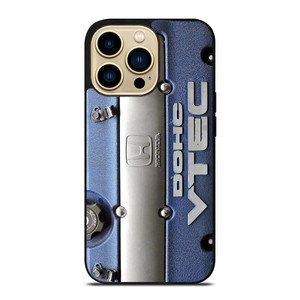 DOHC VTEC HONDA ENGINE BLUE iPhone 14 Pro Max Case Cover DOHC VTEC HONDA ENGINE BLUE iPhone 14 Pro Max Case Cover