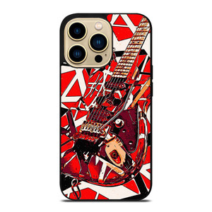 EDDIE VAN HALEN GUITAR ART iPhone 14 Pro Max Case Cover
