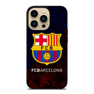 FC BARCELONA LOGO FOOTBALL iPhone 14 Pro Max Case Cover