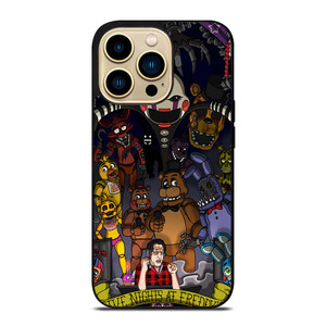 FIVE NIGHTS AT FREDDY'S ALL CHARACTERS iPhone 14 Pro Max Case Cover