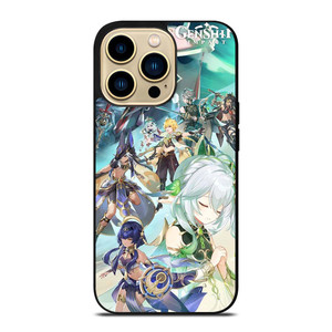 GENSHIN IMPACT MOBILE GAME CHARACTERS iPhone 14 Pro Max Case Cover