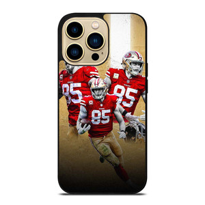 GEORGE KITTLE SAN FRANCISCO 49ERS MLB 2 iPhone 14 Pro Max Case Cover