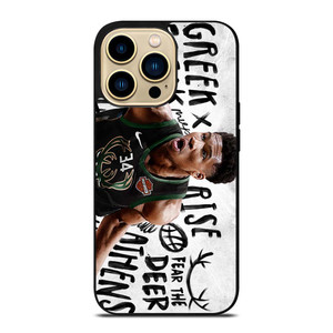 GIANNIS ANTETOKOUNMPO MILWAUKEE BUCKS 2 iPhone 14 Pro Max Case Cover
