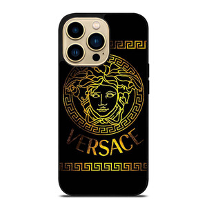 GOLDEN MEDUSA STRIPS iPhone 14 Pro Max Case Cover