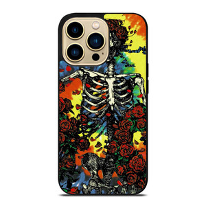 GRATEFUL DEAD SKULL AND ROSE NEW iPhone 14 Pro Max Case Cover