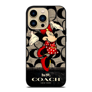 HAPPY COACH MINNIY MOUSE iPhone 14 Pro Max Case Cover