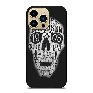 HARLEY DAVIDSON 1903 SKULL iPhone 14 Pro Max Case Cover