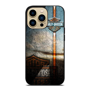 HARLEY DAVIDSON GRUNGE LOGO iPhone 14 Pro Max Case Cover