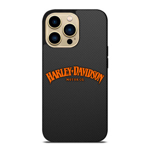 HARLEY DAVIDSON MOTOR CO CARBON iPhone 14 Pro Max Case Cover