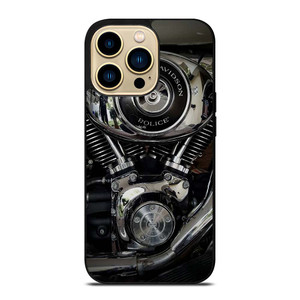 HARLEY DAVIDSON POLICE ENGINE iPhone 14 Pro Max Case Cover