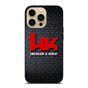HECKLER AND KOCH PLATE LOGO iPhone 14 Pro Max Case Cover