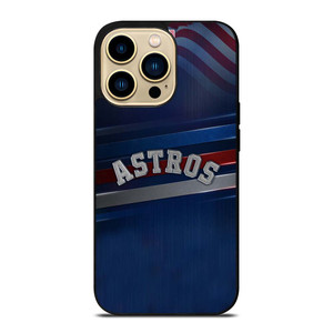 HOUSTON ASTROS AMERICAN FLAG iPhone 14 Pro Max Case Cover