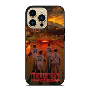 HOUSTON ASTROS STRANGER THINK iPhone 14 Pro Max Case Cover