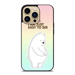 ICE BEAR WE BARE BEARS CARTOON iPhone 14 Pro Max Case Cover