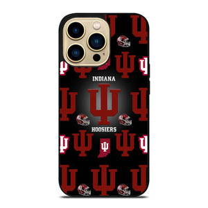 INDIANA HOOSIERS FOOTBALL iPhone 14 Pro Max Case Cover