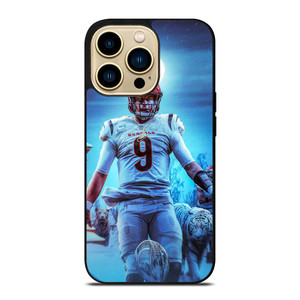 JOE BURROW CINCINNATI BENGALS TIGER iPhone 14 Pro Max Case Cover