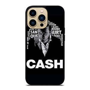 JOHNNY CASH MIDDLE CLIPART iPhone 14 Pro Max Case Cover