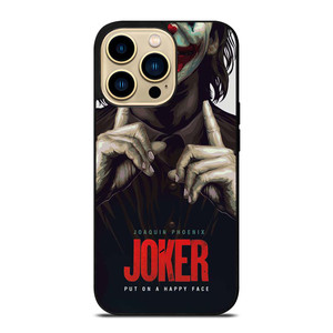 JOKER JOAQUIN PHOENIX PUT ON A HAPPY FACE iPhone 14 Pro Max Case Cover