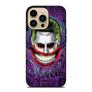 JOKER SUICIDE SQUAD ART iPhone 14 Pro Max Case Cover JOKER SUICIDE SQUAD ART iPhone 14 Pro Max Case Cover