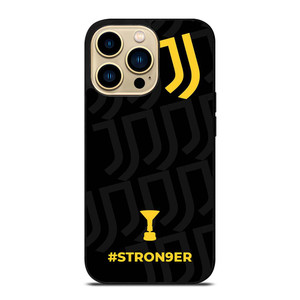 JUVENTUS FC CHAMPIONS STRONGER iPhone 14 Pro Max Case Cover