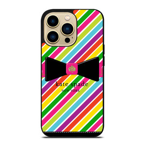 KATE SPADE COLORFUL STRIPE iPhone 14 Pro Max Case Cover