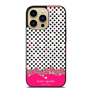 KATE SPADE FLOWER POLKADOT iPhone 14 Pro Max Case Cover