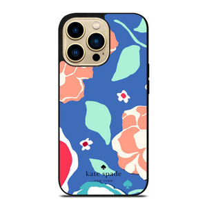 KATE SPADE NEW YORK BLUE FLORAL iPhone 14 Pro Max Case Cover