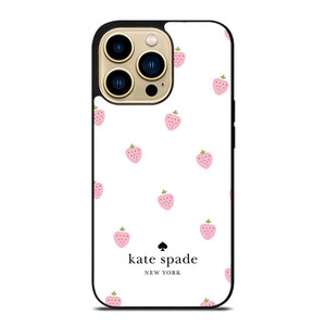 KATE SPADE NEW YORK PINK STRAWBERRY iPhone 14 Pro Max Case Cover