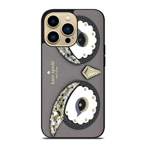 KATE SPADE OWL APPLIQUE iPhone 14 Pro Max Case Cover