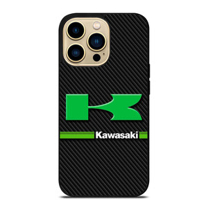 KAWASAKI LOGO CARBOON iPhone 14 Pro Max Case Cover KAWASAKI LOGO CARBOON iPhone 14 Pro Max Case Cover