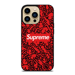 KEITH HARING SUPREME ART iPhone 14 Pro Max Case Cover