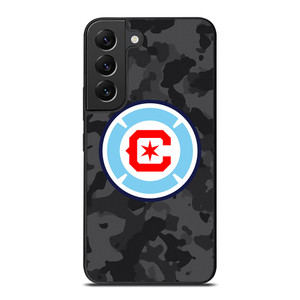 CHICAGO FIRE MLS BLACK CAMO Samsung Galaxy S22 Plus Case Cover CHICAGO FIRE MLS BLACK CAMO Samsung Galaxy S22 Plus Case Cover