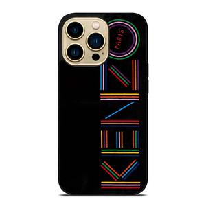 KENZO PARIS COLORFUL LOGO iPhone 14 Pro Max Case Cover